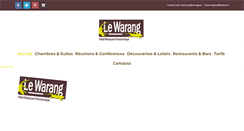 Desktop Screenshot of hotel-lewarang.com