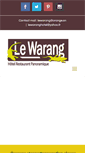 Mobile Screenshot of hotel-lewarang.com